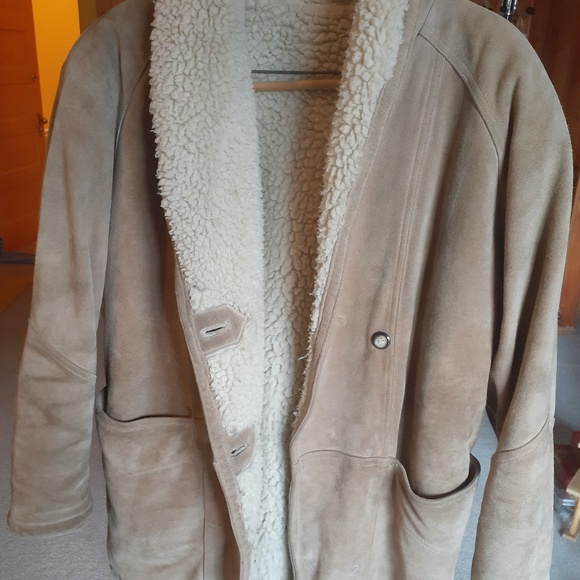 Genuine C X A thick leather Cowhide winter jacket. Size: Small to medium size. - Picture 1 of 9